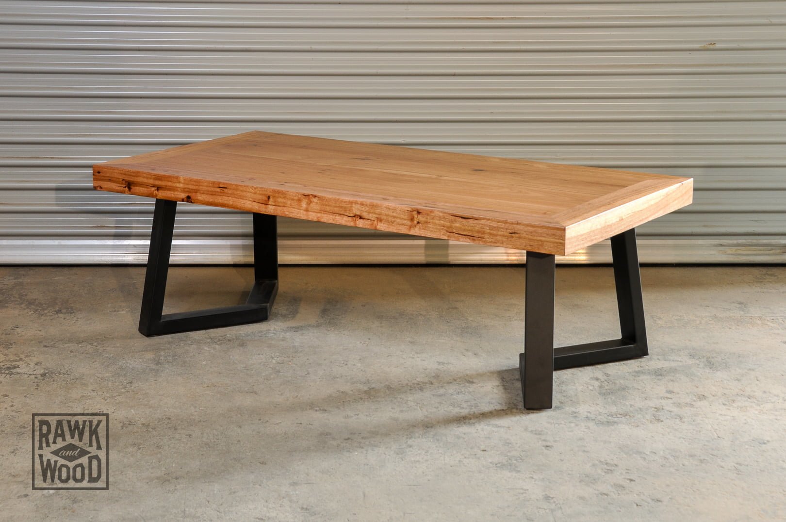 Recycled-Timber-Coffee-Table, made in Melbourne by Rawk and Wood