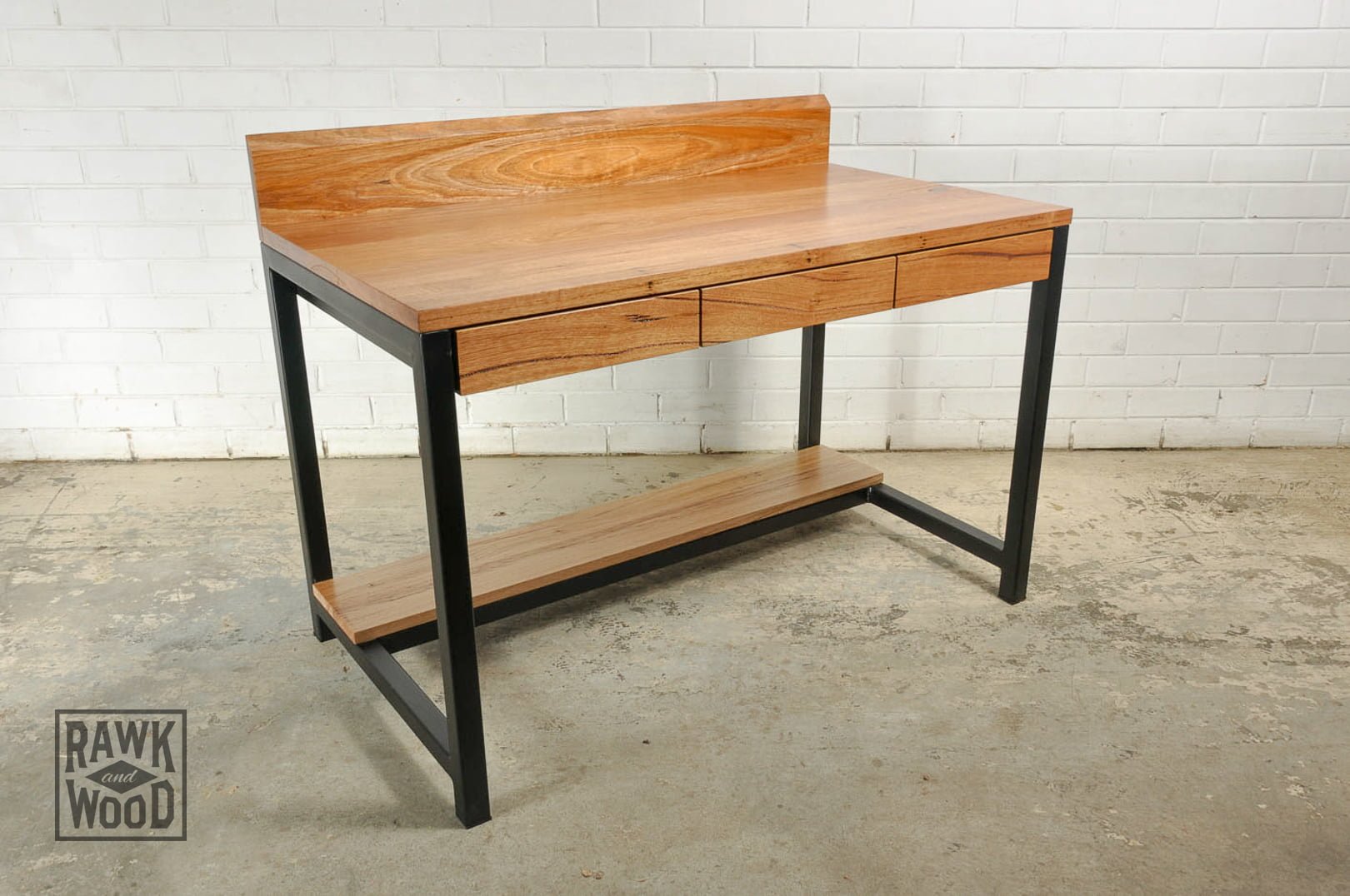 Recycled-Timber-Desk, made in Melbourne by Rawk and Wood