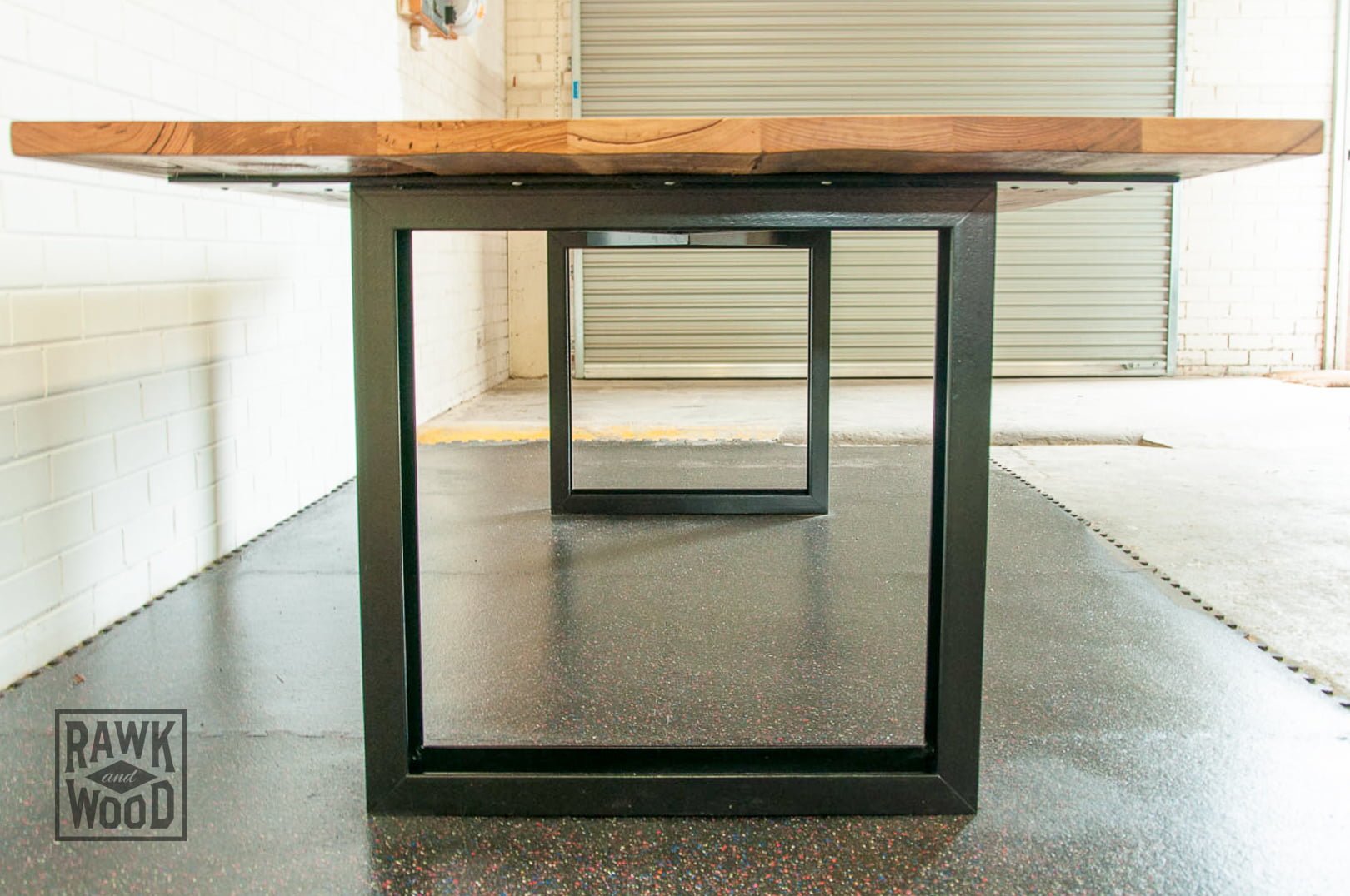 Recycled-Timber-Dining-Table, made in Melbourne by Rawk and Wood