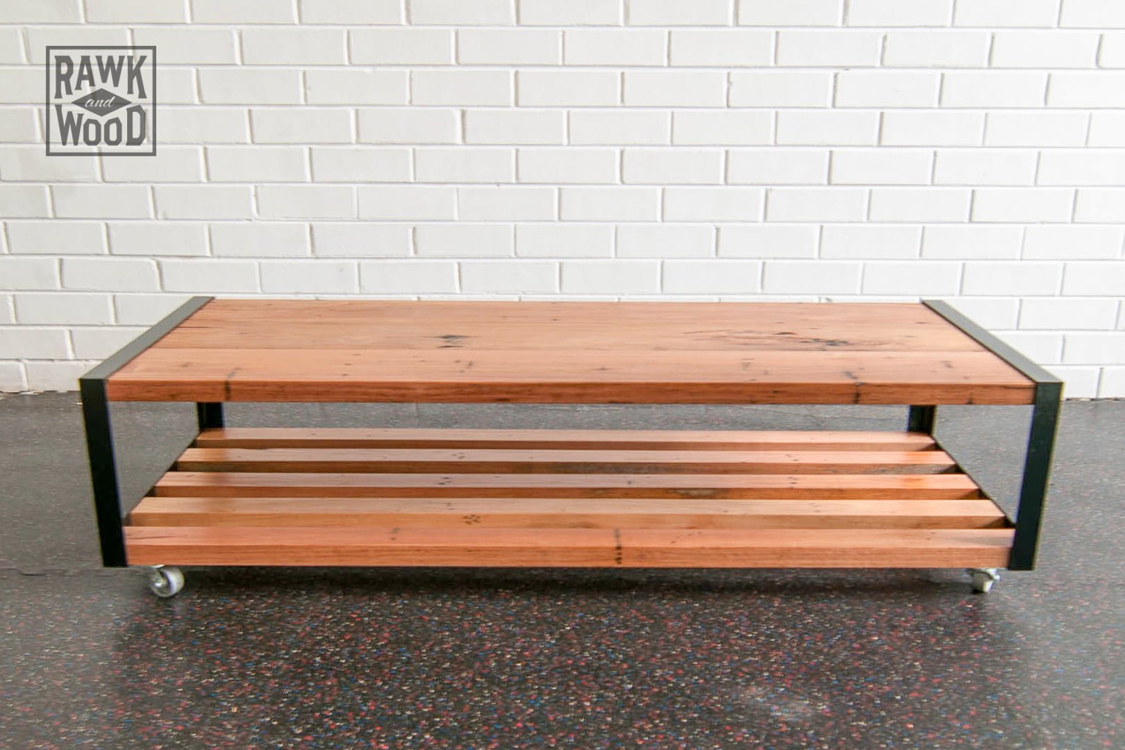 Recycled-Timber-TV-Unit, made in Melbourne by Rawk and Wood
