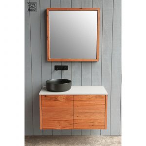 recycled-messmate-bathroom-vanity, made in Melbourne by Rawk and Wood